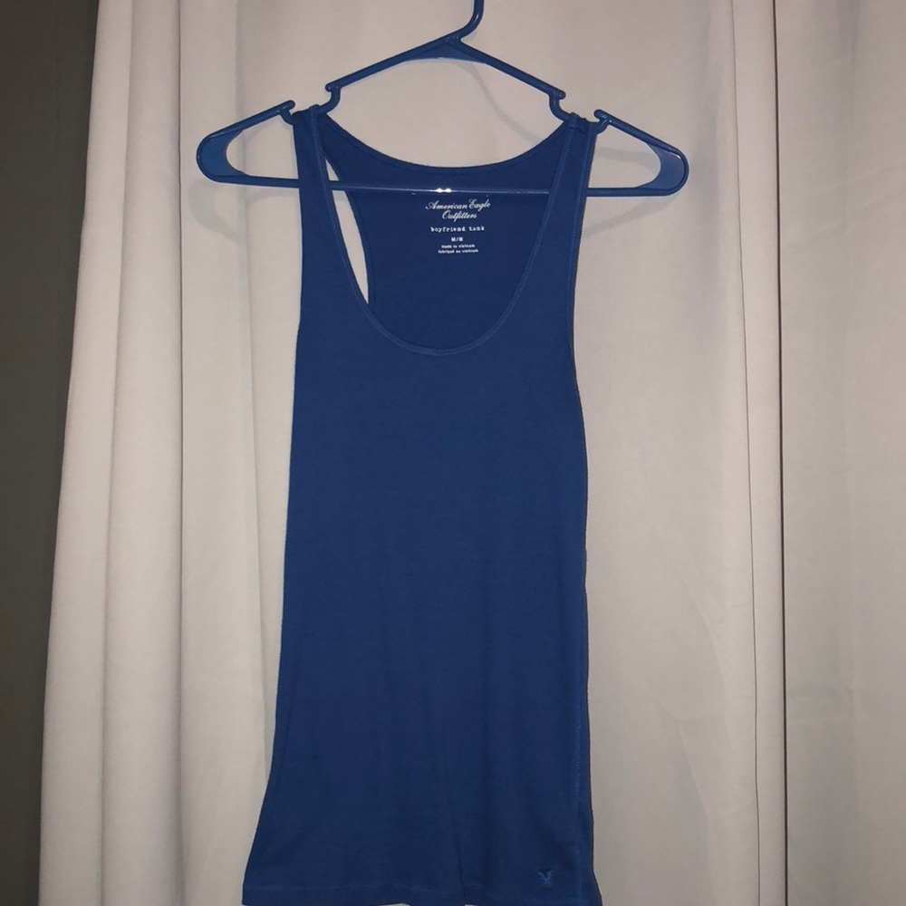 Royal blue medium American eagle tank top